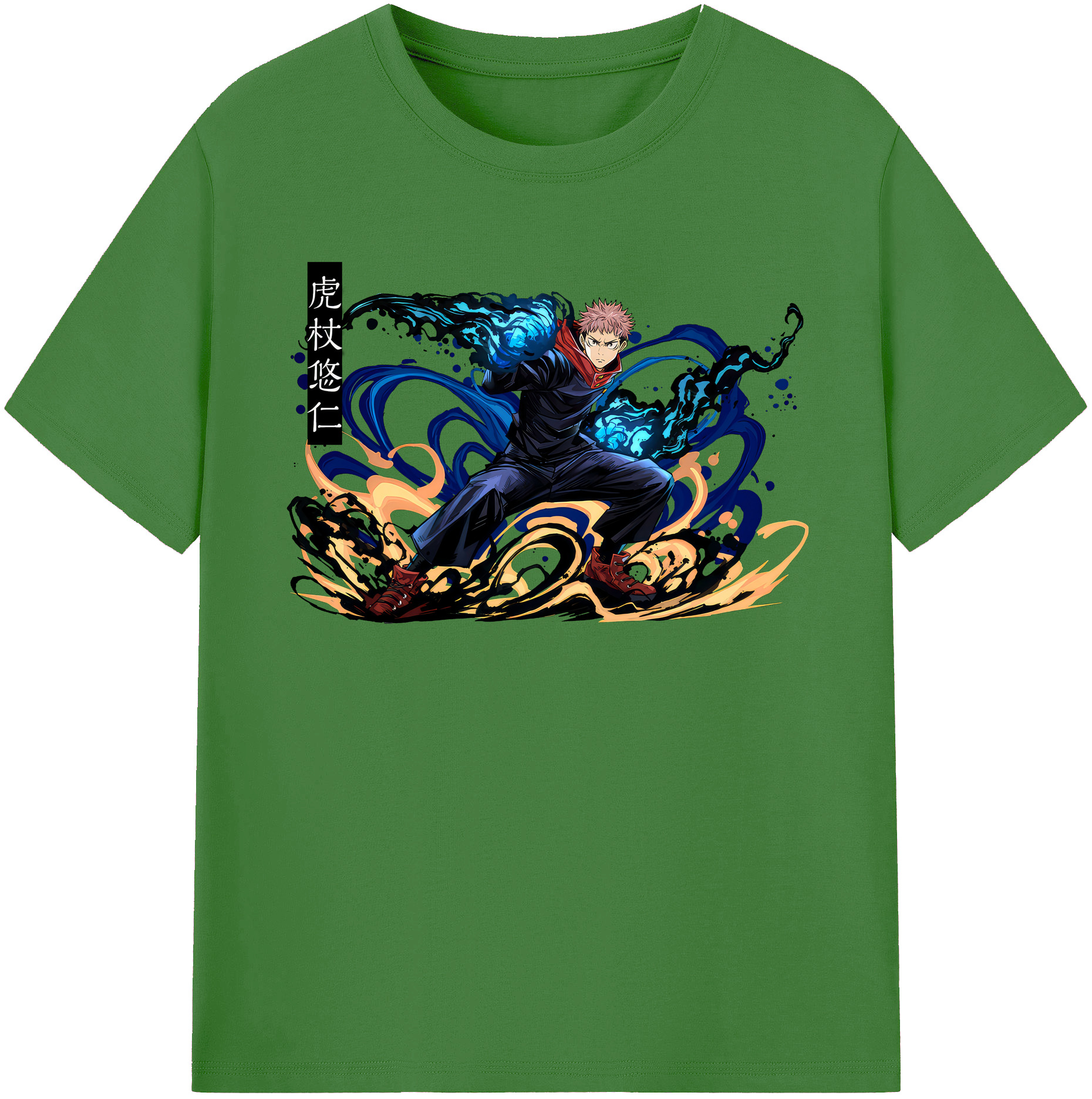（画像用） 呪術廻戦 Jujutsu Kaisen レディースカジュアルプリントTシャツ（綿100％）